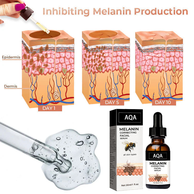 (⏰Limited time discount last 30 minutes⏰)✨Fast Dark Spot Remover-AQA™ Melanin Correcting Facial Serum