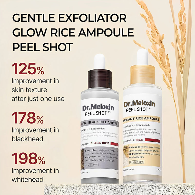 Final 3 Hours: 60% OFF🔥 Gentle Exfoliator Glow Rice Ampoule-Suitable for All Skin Types