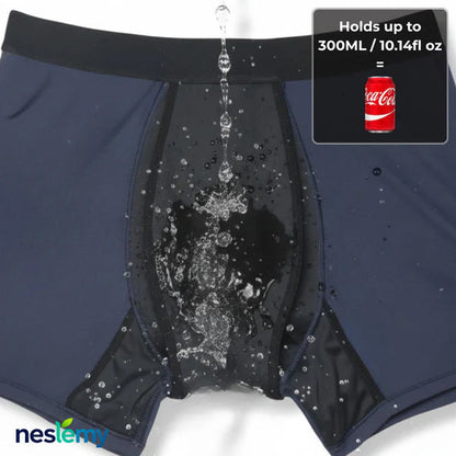 Men’s Washable Incontinence Boxer Briefs