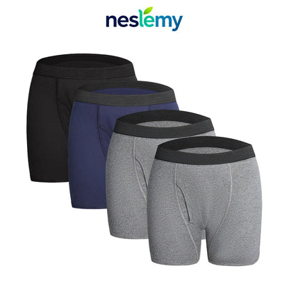 Men’s Washable Incontinence Boxer Briefs